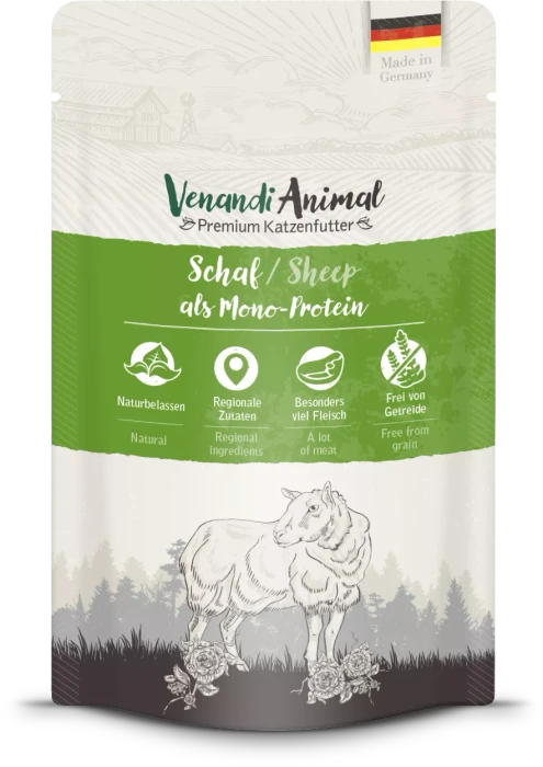 Venandi Animal Schaf als Monoprotein, 125g