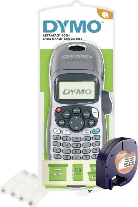 Dymo LetraTag LT-100H silber