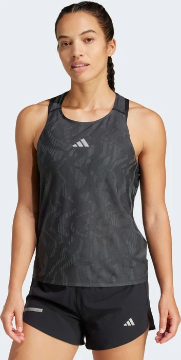 adidas Ultimate Running Engineered Climacool Laufshirt ärmellos schwarz (Herren)