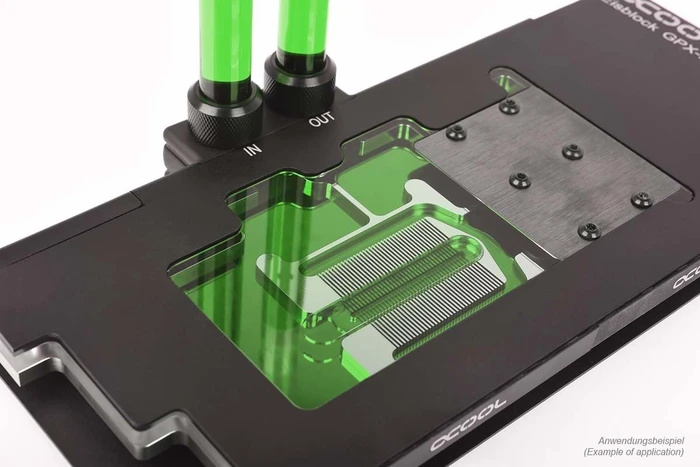 Alphacool Eiswasser Crystal Green UV-aktiv, Kühlflüssigkeit, 1000ml