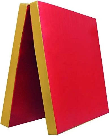 Grevinga Klappbare 200x100x6cm Turnmatte rot/gelb