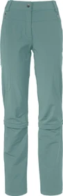 Vaude Farley Stretch Capri T-Zip III Zip-Off Hose lang dusty moss (Damen)