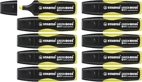 STABILO Green Boss gelb, 10er-Pack