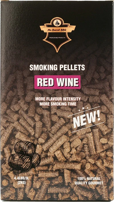 Mr. Barrel BBQ Smoking Pellets Whisky Räucherpellets, 2kg