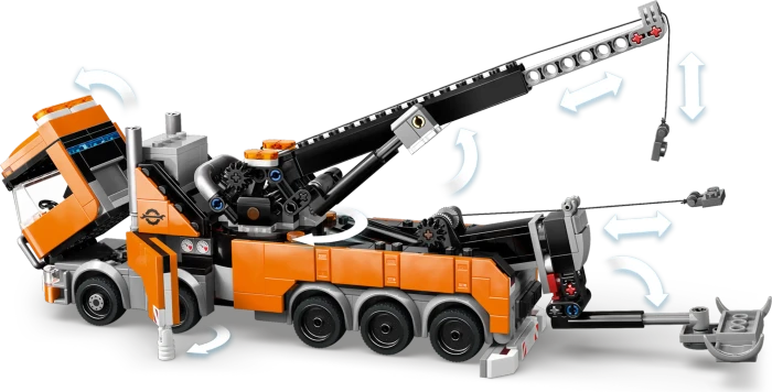 LEGO City - Schwerlast-Abschleppwagen mit Kran