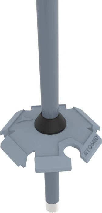 Atomic AMT SQS Alpin Skistock light grey/grey (Modell 2024/2025)