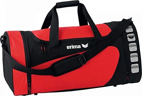 Erima Club 5 S Sporttasche rot/schwarz
