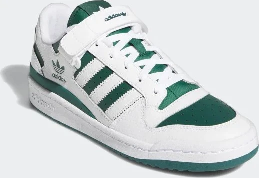 adidas Forum Low cloud white/collegiate green