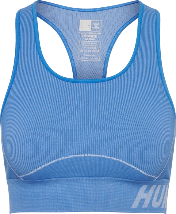 hummel Christel Sport-BH riviera/blue bell melange (Damen)