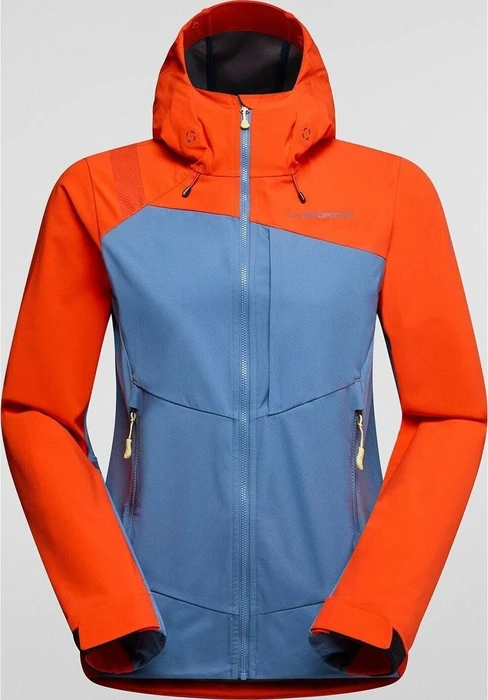 La Sportiva Alpine Guide Windstopper Funktionsjacke moonlight/cherry tomato (Damen)