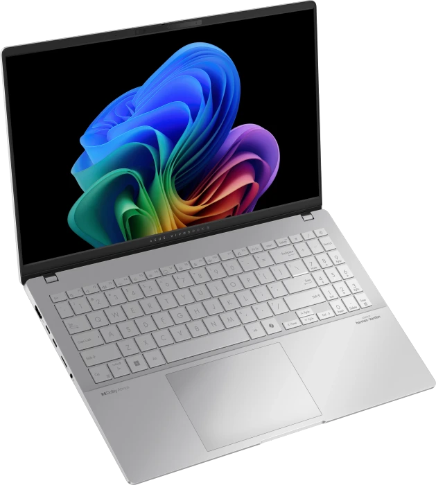 ASUS VivoBook S 15 S5507QA-MA012W, Cool Silver, Snapdragon X Plus - X1P-42-100, 16GB RAM, 512GB SSD, DE