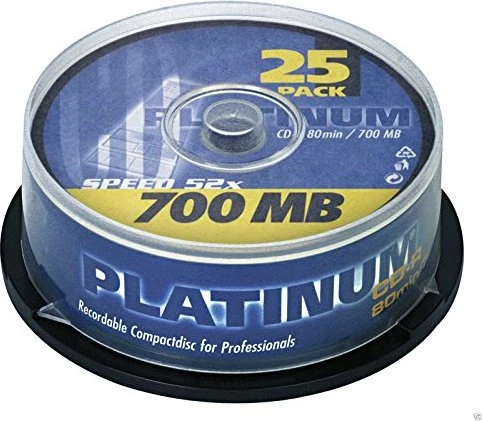 BestMedia Platinum CD-R 80min/700MB, 25er Spindel