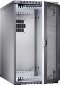 Rittal VerticalBox Serverschrank 5HE, Sicherheitsglastür, 600mm tief