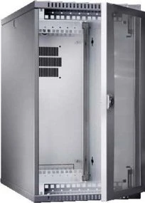 Rittal VerticalBox Serverschrank 5HE, Sicherheitsglastür, 600mm tief