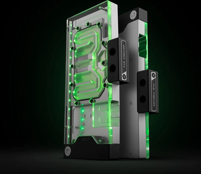 EK Water Blocks Quantum Line EK-Quantum Vector² RE RTX 3080/90 Backplate silber