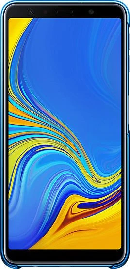 Samsung Gradation Cover für Galaxy A7 (2018) blau