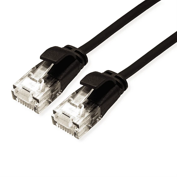 Roline / Secomp DataCenter Slim Patchkabel, Cat6a, U/UTP, RJ-45/RJ-45