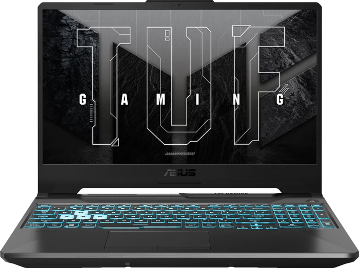 ASUS TUF Gaming F15 FX506HF-HN014, Graphite Black, Core i5-11400H, 8GB RAM, 512GB SSD, GeForce RTX 2050, DE