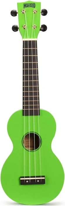 Mahalo Rainbow Series Soprano Ukulele Green