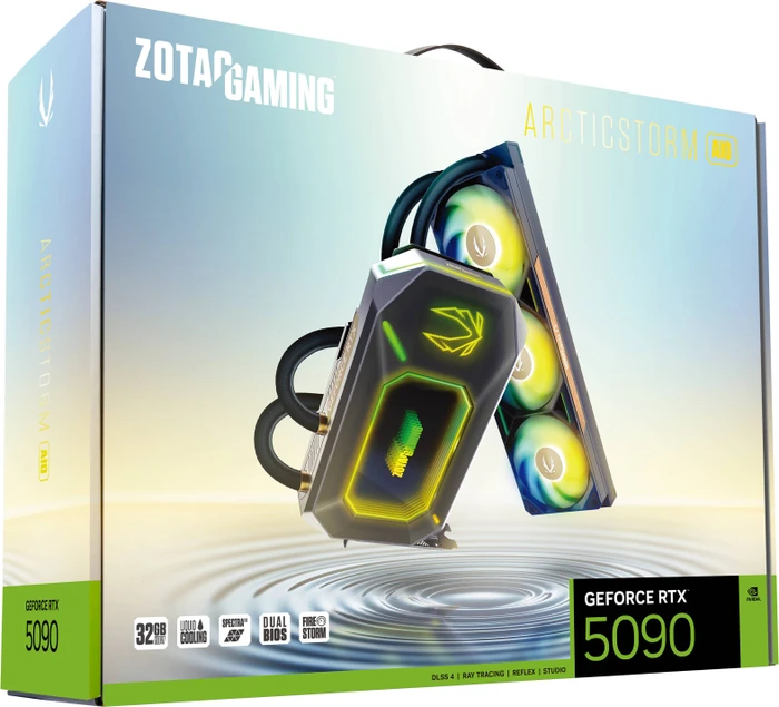 Zotac Gaming GeForce RTX 5090 ArcticStorm AIO, 32GB GDDR7, HDMI, 3x DP