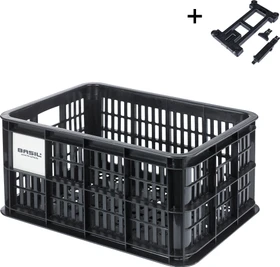 Basil Crate MIK S Fahrradkorb schwarz
