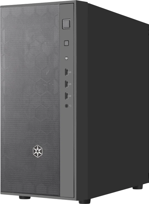 SilverStone Fara R1, schwarz, Glasfenster