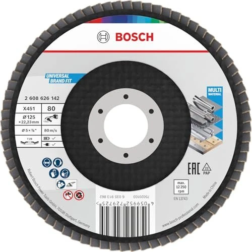 Bosch Professional X451 Fächerschleifscheibe