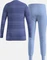 Odlo Active Warm Base Layer Set blue heron/skipper blue (Junior) Vorschaubild