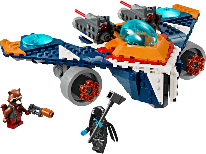 LEGO Marvel Super Heroes Spielset - Rockets Raumschiff vs. Ronan
