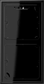 Jung Serie LS Aufputz-Kappe 2fach Duroplast, schwarz