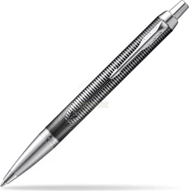 Parker IM Special Edition Metallic Pursuit Kugelschreiber silber/schwarz, Geschenkbox