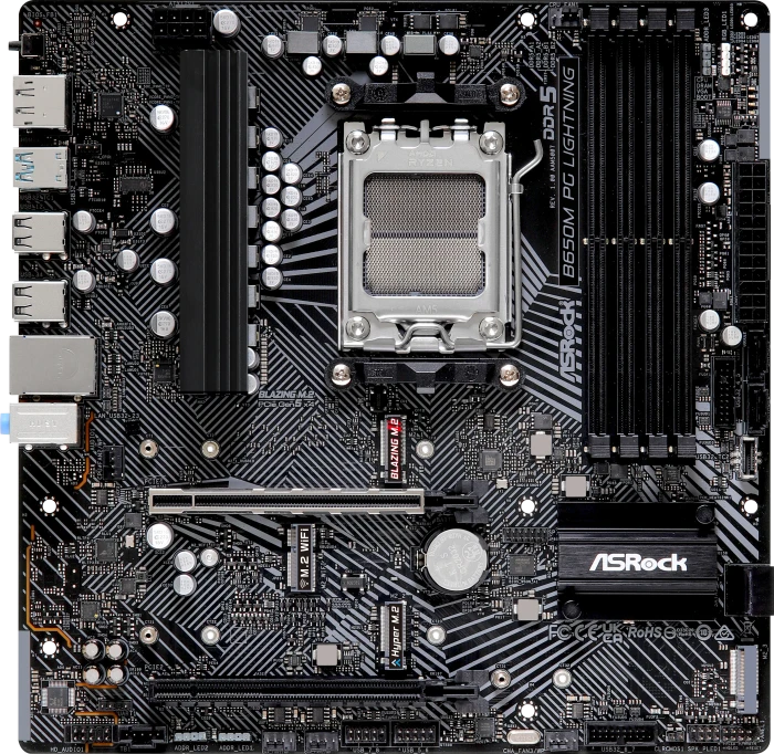 ASRock B650M PG Lightning (AMD AM5)