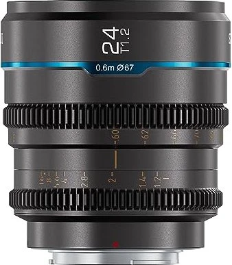 Sirui Night Walker 24mm T1.2 für Canon RF grau