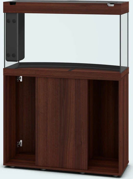 Juwel Vision 180 LED Aquarium-Set mit Unterschrank, dunkles Holz/dunkles Holz, 180l