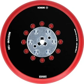 Bosch Professional Stützteller für Exzenterschleifer mittelhart, 150mm