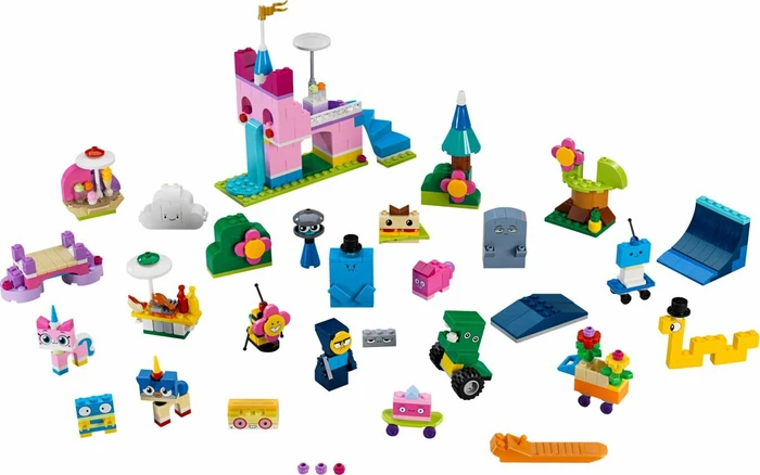 LEGO Unikitty - Einhorn-Kittys Königreich Bausteine-Box