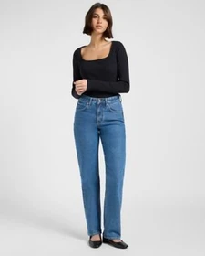 Lee Rider Classic Jeans medium blue (Damen)