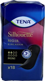 Tena Silhouette Noir Mini Hygieneeinlage, 18 Stück