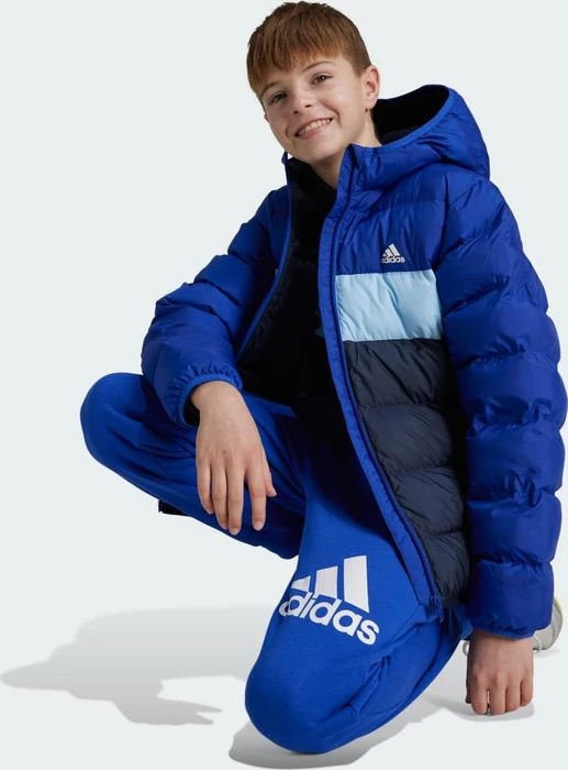 adidas Synthetic Down Funktionsjacke semi lucid blue/clear sky/legend ink (Junior)