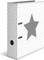 Herma Ordner 2-Ring mit Motiv, 70mm, A4, Stars Weiß gepunktet, 10er-Pack Vorschaubild