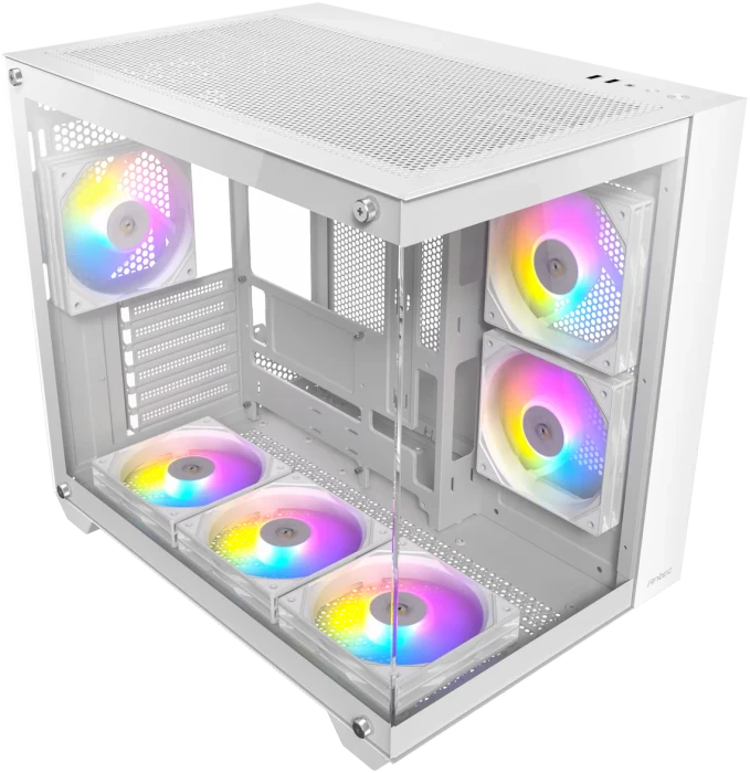 Antec CX800 RGB ELITE, weiß, Glasfenster