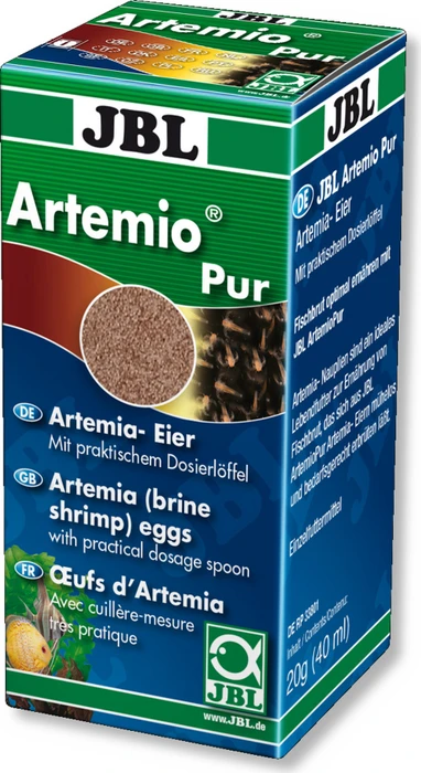 JBL ArtemioPur - Artemia-Eier zum Herstellen von Lebendfutter, 20g, 40ml