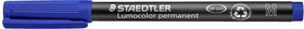 Staedtler Lumocolor 317 permanent blau, 5er-Pack