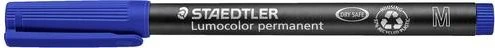 Staedtler Lumocolor 317 permanent blau, 5er-Pack