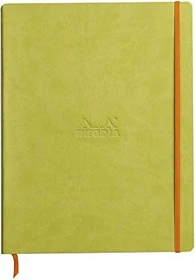Rhodia Boutique Cahier, A4+, liniert, Softcover, anisgrün, 80 Blatt