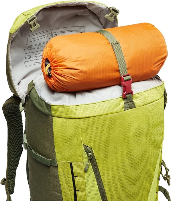 Vaude Asymmetric 42+8 Modell 2022 bright green