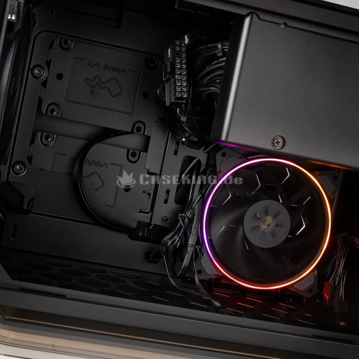In Win A1 Plus, schwarz, Glasfenster, Mini-ITX, 650W