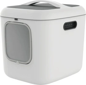 rotho mypet Katzentoilette Biala XL, mistelweiß