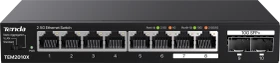 Tenda TEM2000 Desktop 2.5G Switch, 8x RJ-45, 2x SFP+ (TEM2010X)