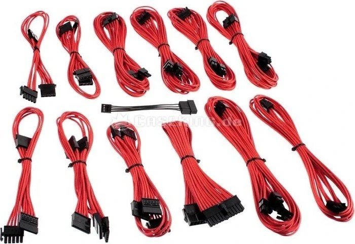 CableMod B-Series DPP ModFlex 10/11 Kabel Kit für Netzteile, rot